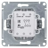 Выключатель двухкл. проходной Schneider Electric AtlasDesign ATN000165. РФ.