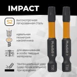 Бита торсионная Torx T30 S2. 50 мм. 2 шт. Rage by VIRA. 554150. Китай.