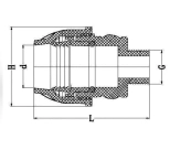 Муфта с наружной резьбой Unio PRO AQUA 20х3/4 мм. 71020000000M034. РФ.