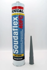 Клей-герметик полиуретановый Soudal Soudaflex 40FC серый. 300мл. Бельгия.