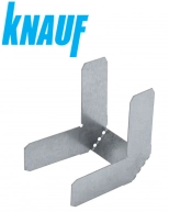 Соединитель KNAUF угловой 90º для профилей CD 60/27. РФ.