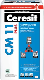 Ceresit CM 11 Plus. Клей для плитки. РБ. 25 кг.