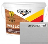 Лак защитно-декоративный Condor Holz Lazur Aqua. Маренго светлый. РБ. 0,9 л.