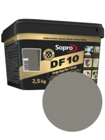 Фуга Sopro DF 10 №1054(14). Бетонно-серая. 2,5 кг. Польша.