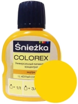 Колер Sniezka Colorex №12. Желто-солнечный. 100 мл. Польша.