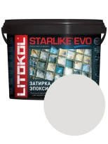 Эпоксидная фуга Litokol Starlike EVO S.102 Bianco Ghiaccio. 1 кг. РФ.