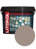 Эпоксидная фуга Litokol Starlike EVO S.225 Tabacco. 1 кг. РФ.
