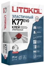 Клей для плитки Litokol SUPERFLEX K77. РФ. 25 кг.