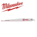 Полотно для сабельной пилы Milwaukee по дереву 230 мм. 5 шт. США.