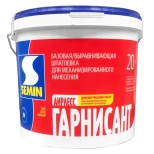 Шпатлёвка SEMIN AIRLESS GARNISSANT (синяя крышка). 20 кг. РФ.