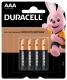 Батарейки DURACELL ААА LR03/MN2400 4BP CN 4 шт. Китай.