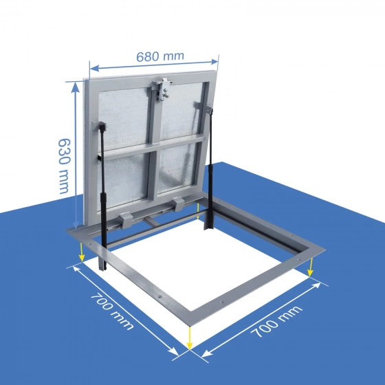 Люк напольный Гарант 70х70 см. РБ.