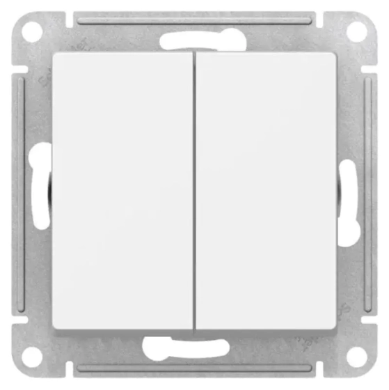 Переключатель 2-кл. проходной Schneider Electric AtlasDesign ATN000165. РФ.