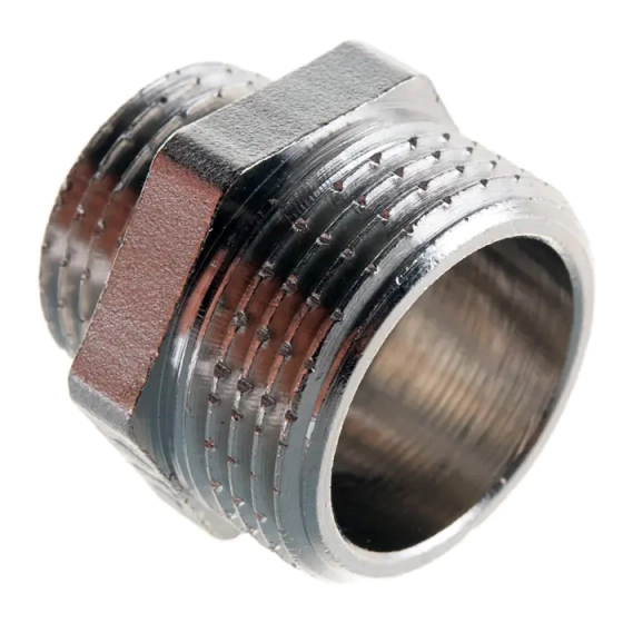 Ниппель переходной Valtec 3/4"х1/2" нар.-нар. РФ.