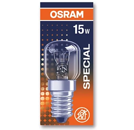 Лампа накаливания OSRAM 15Вт 230В E14 300C. Для духовых печей. РФ.