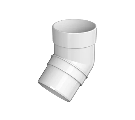 Колено 135º Технониколь Оптима. (Белый). RAL 9003. РФ.