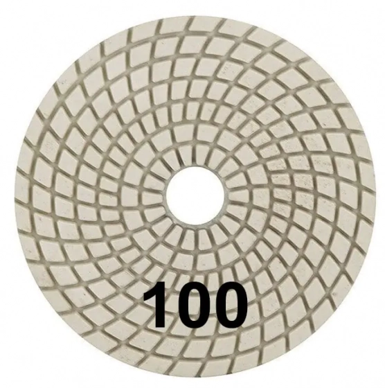 Шлифовальный круг "Черепашка" 100 мм №100. Trio-Diamond. Алмазный. Китай.