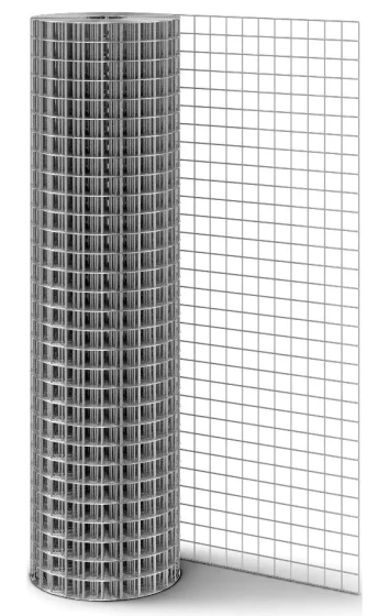 Сетка сварная оцинкованная 1 х 1 м. Ячейка 50 х 50 мм. Проволока 1,6 мм. РБ.