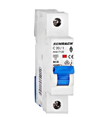 Автоматический выключатель SCHRACK AM 6kA 1P 25А тип С. Австрия.