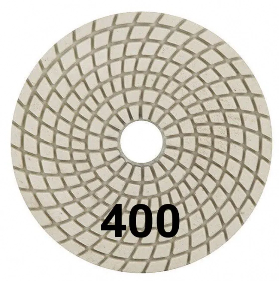 Шлифовальный круг "Черепашка" 100 мм №400. Trio-Diamond. Алмазный. Китай.