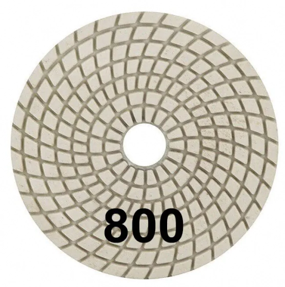 Шлифовальный круг "Черепашка" 100 мм №800. Trio-Diamond. Алмазный. Китай.