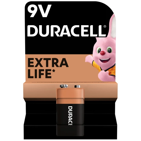 Батарейка DURACELL 9V/MN1604 BP. Китай.