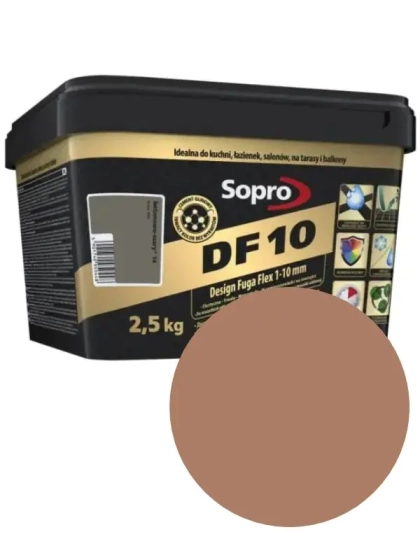 Фуга Sopro DF 10 №1066(52). Коричневая. 2,5 кг. Польша.