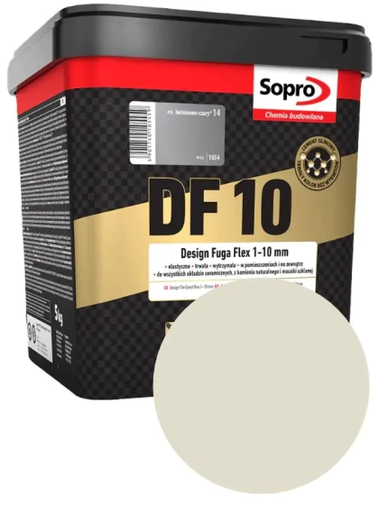 Фуга Sopro DF 10 №1052(17). Серебристо-серая. 5 кг. Польша.