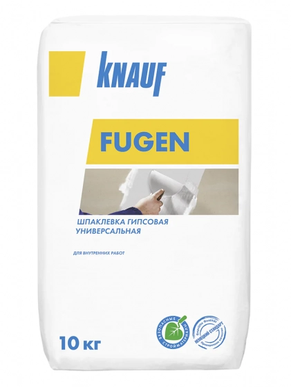 Шпатлевка Fugen KNAUF. Мешок 10 кг. РФ.