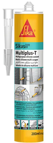 Герметик силиконовый Sikasil Multiplus-T универсальный белый. 280 мл. Турция.