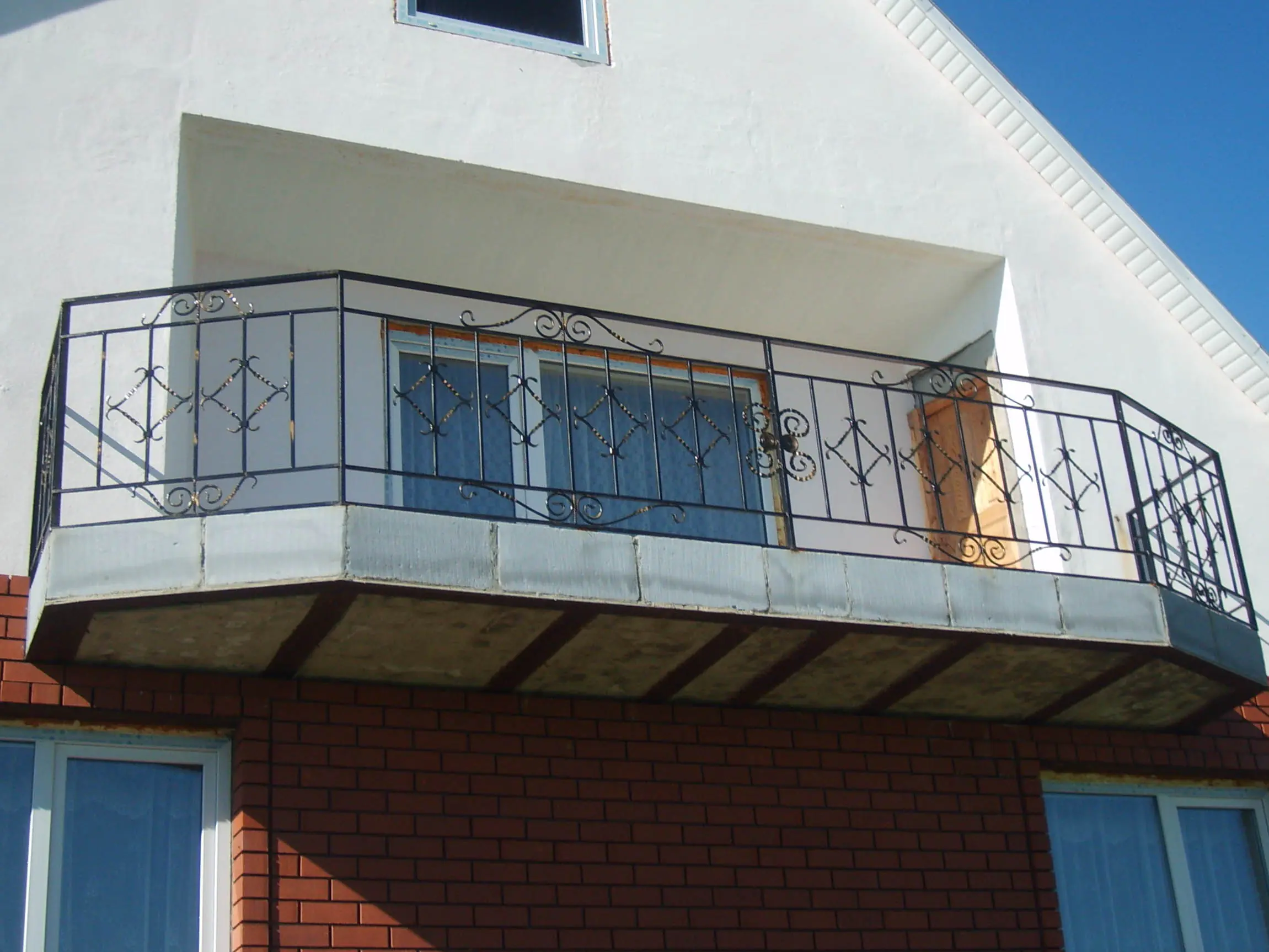 Плоский шифер для ограждений балконов