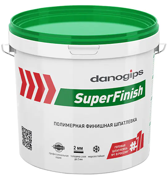 Финишная шпатлевка Danogips SuperFinish. 24 кг. РБ.