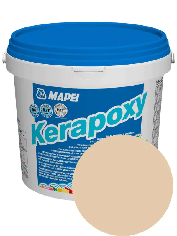 Эпоксидная фуга Mapei KERAPOXY 132 (бежевый). 2 кг. Италия.