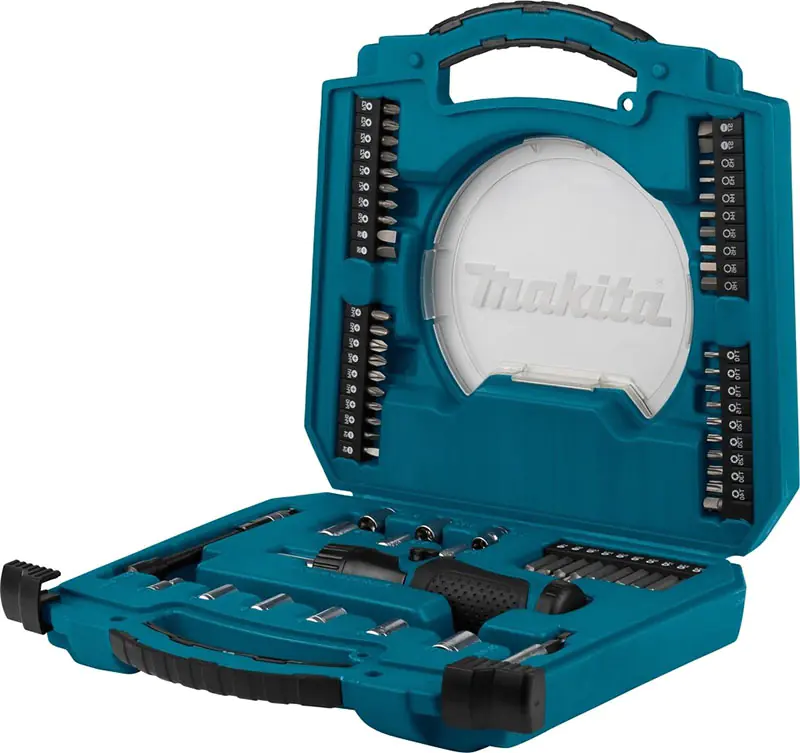 Набор оснастки Makita Circle series 65 предметов в кейсе. D-42020. Китай.