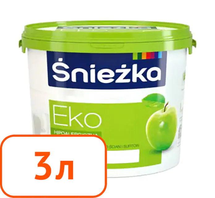 Sniezka EKO. Интерьерная краска. Польша. 3 л.