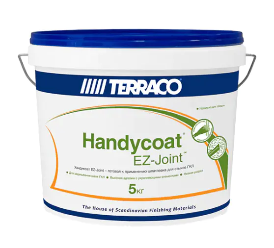 Шпатлевка Terraco Handycoat EZ-Joint. Для швов. 5 кг. РФ.